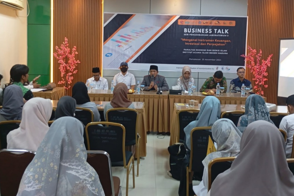 Business Talk Seri Pengembangan Laboratorium ke-3: Kupas Tuntas Keuangan, Investasi, dan Perpajakan Syariah